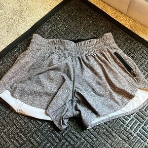 Lululemon shorts. Gray. Size 6.
